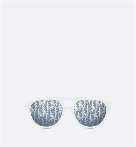 DiorB23 R1I White Pantos Sunglasses 